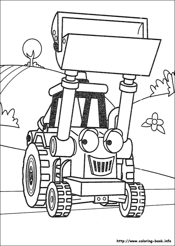 Bob the Builder coloring picture